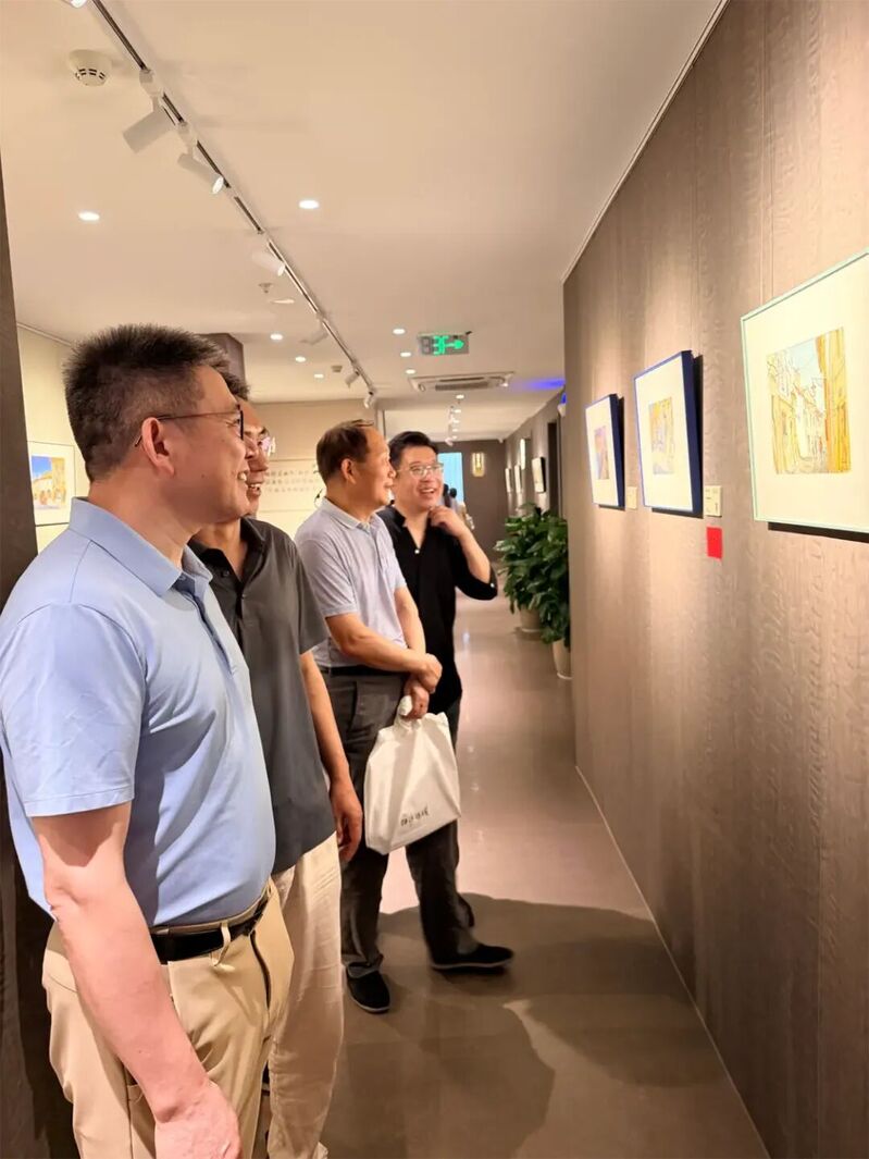畫入人間煙火處，靈橋原是心上橋——林紹靈水彩“靈橋不是橋”精品簽售展白沙碼頭啟幕