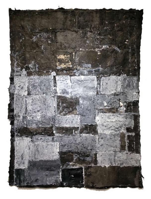 周毅 《寒灰》 90×160cm 綜合材料繪畫.jpg