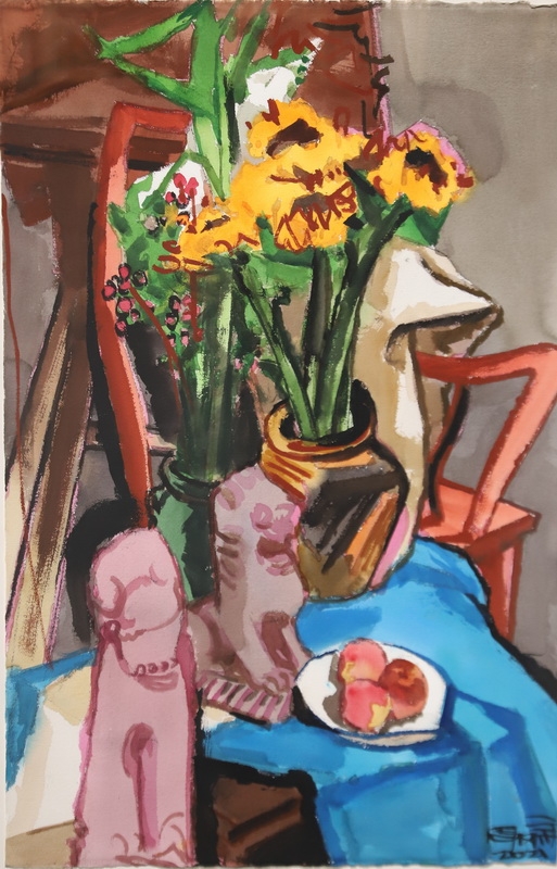 周剛 《盛夏如花》 105×75cm 2021.JPG